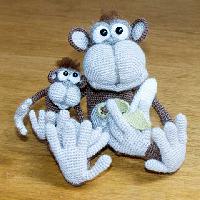 Chimp and son
